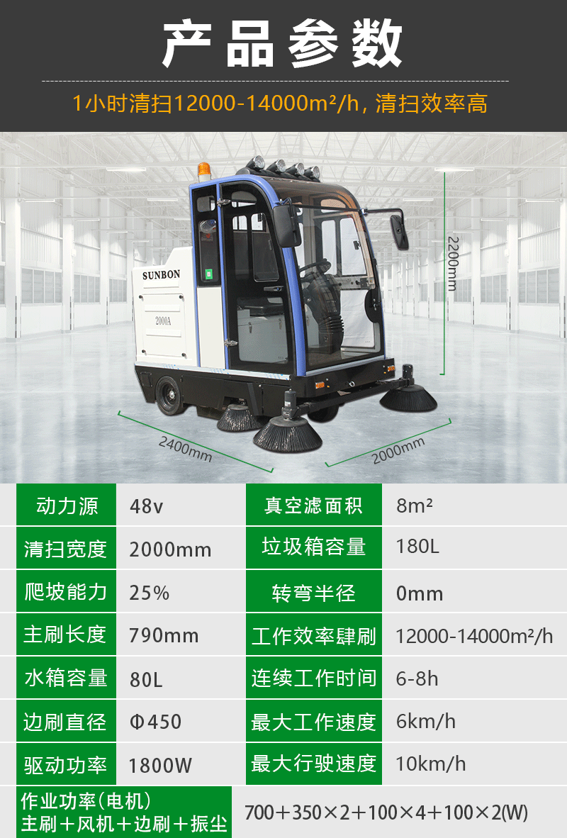 路面清掃車2000A型